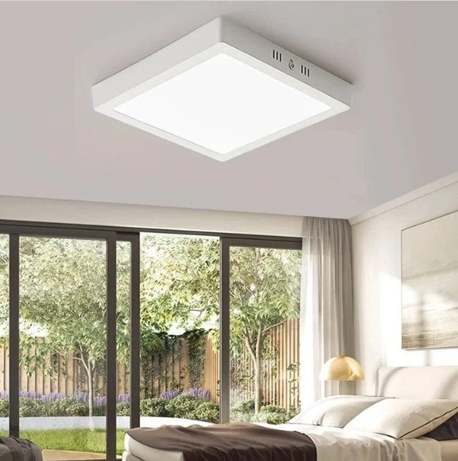 Cata 18W Sıva Üstü Led Panel (Kare) (Beyaz)
