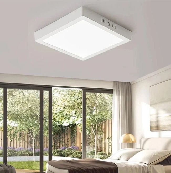 Cata 18W Sıva Üstü Led Panel (Kare) (Beyaz)