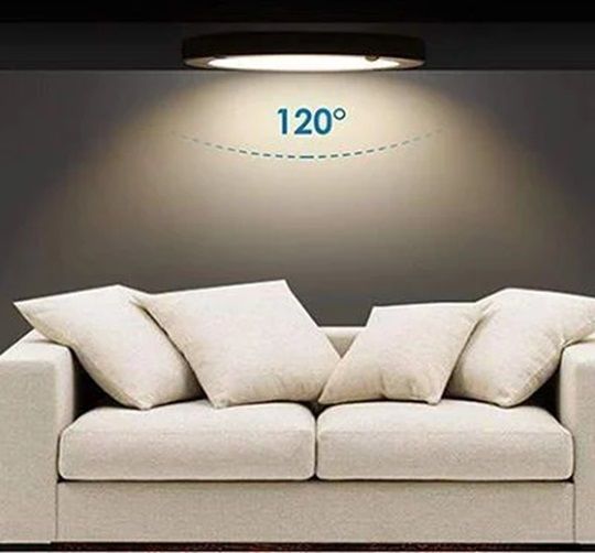 Noas Sıva Üstü Sensörlü Led Panel Beyaz -Siyah Çerçeve