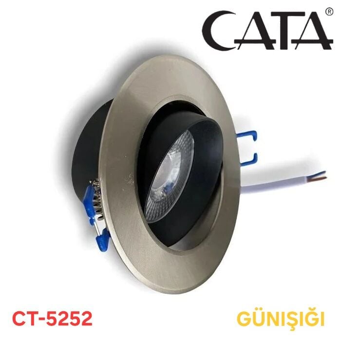 Cata 7W Saten Kasa Led Spot Günışığı
