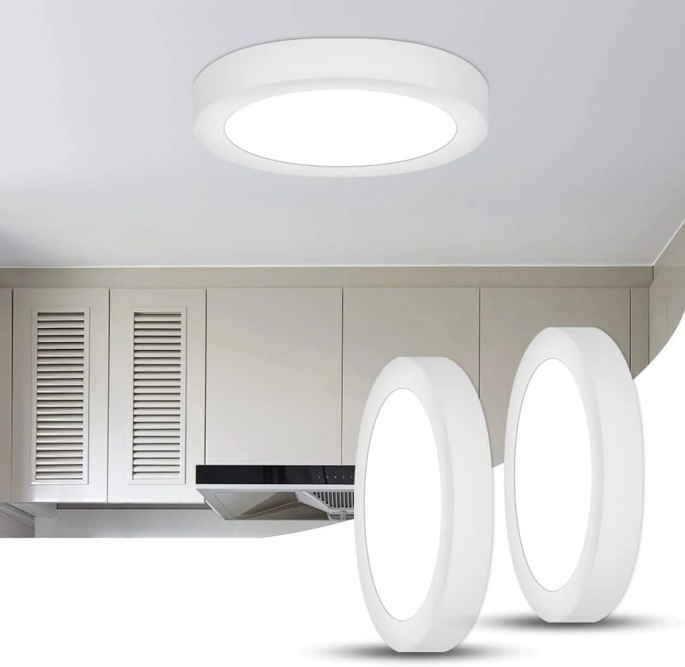 Noas 24W Sıvaüstü Yuvarlak Panel Beyaz Işık