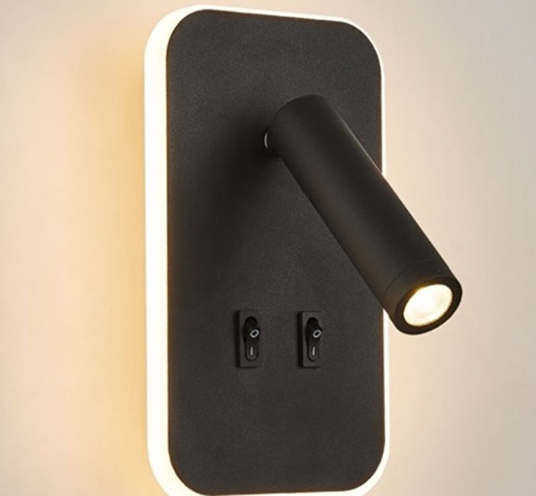 Cata 13W Tuvalu Led Aplik Siyah Kasa Günışığı