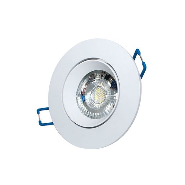8W Safir Led Spot Beyaz kasa (Beyaz Işık)