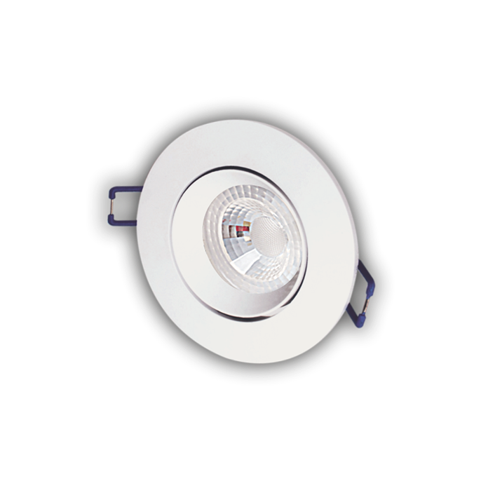 8W Safir Led Spot Beyaz Kasa (Günışığı)