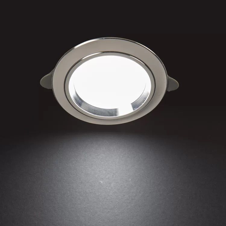 Cata 6W Beyaz-Krom Zebra Led Spot Lamba 3 Renk