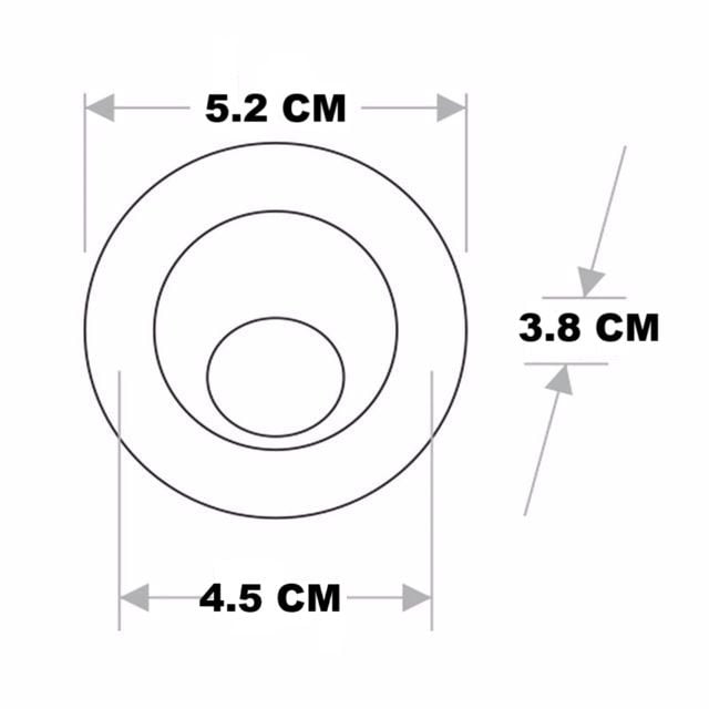 Cata 1.5w Ufo Led Yıldız Spot Satin Kasa Beyaz Işık