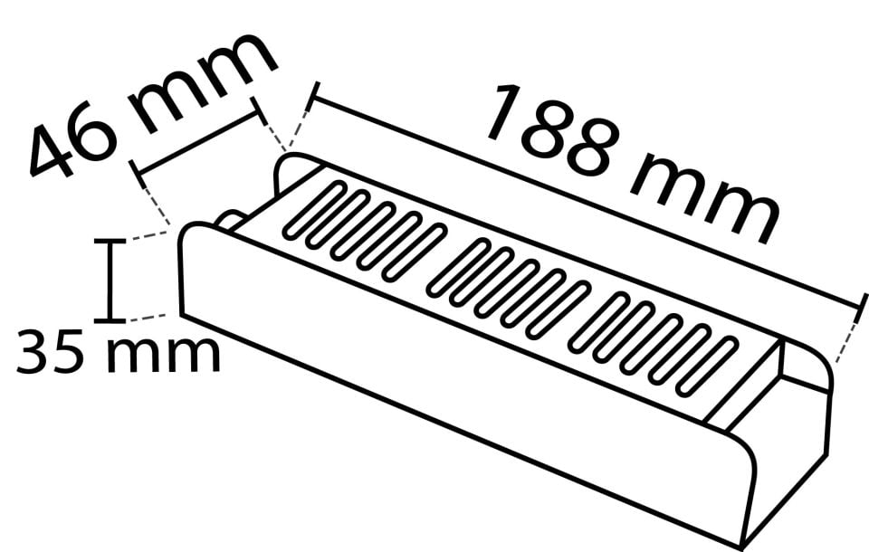 Noas 12V 10A Slım Kasa Trafo (%100 Bakır Sargı)