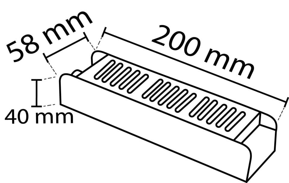 Noas 12V 16.5A Slım Kasa Trafo (%100 Bakır Sargı)