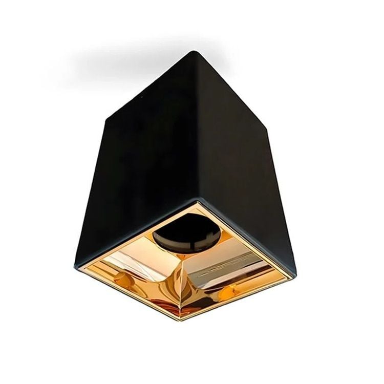 Cata Gu10 Siyah-Bakır Bergama Sıva Üstü Armatür