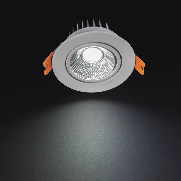 Noas 5W Cob Led Spot Mercan Beyaz Kasa Beyaz Işık