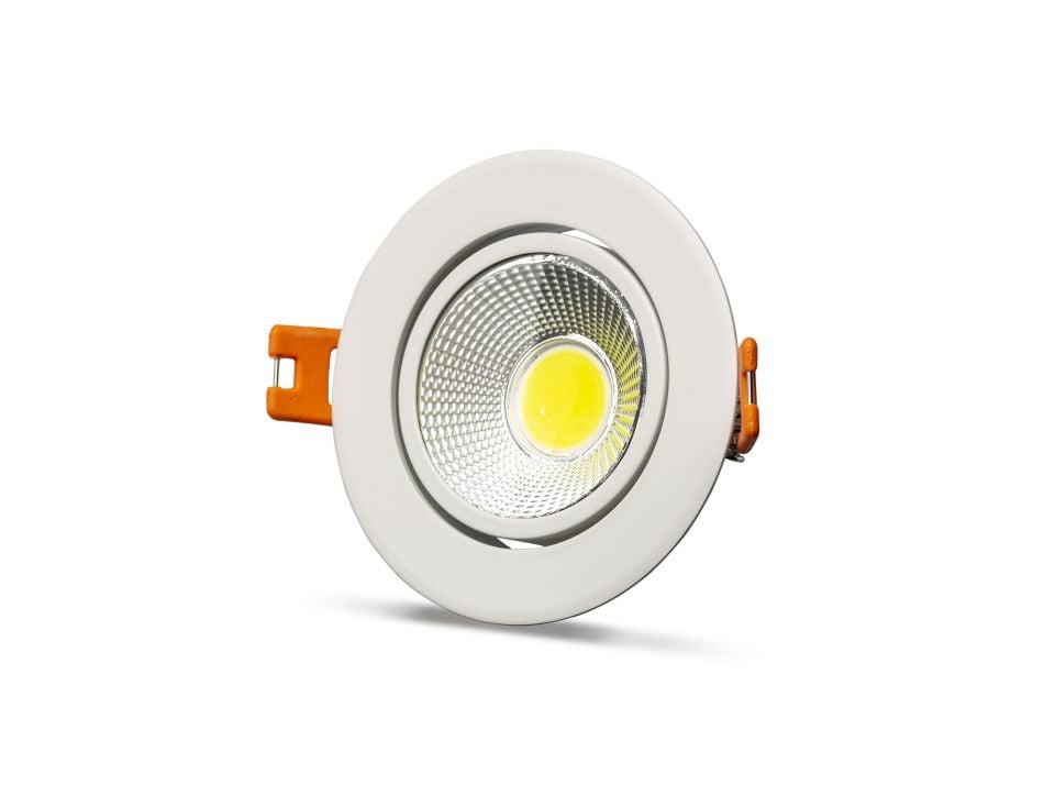 Noas 5W Cob Led Spot Mercan Beyaz Kasa Gün Işığı