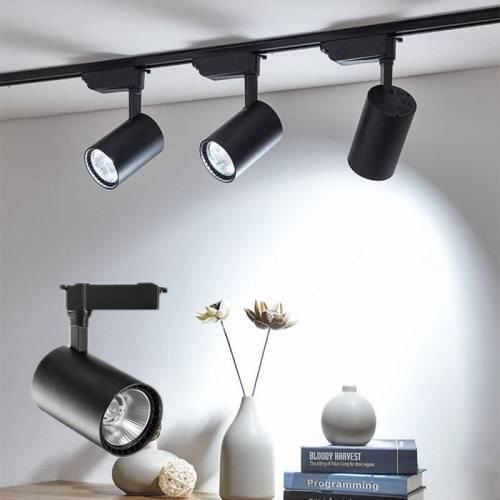 Noas 30W Siyah Kasa Ray Spot Beyaz - Paris