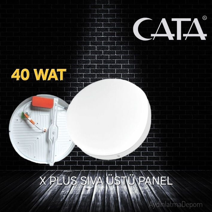 Cata 40W X Plus Sıva Üstü Led Panel Günışığı
