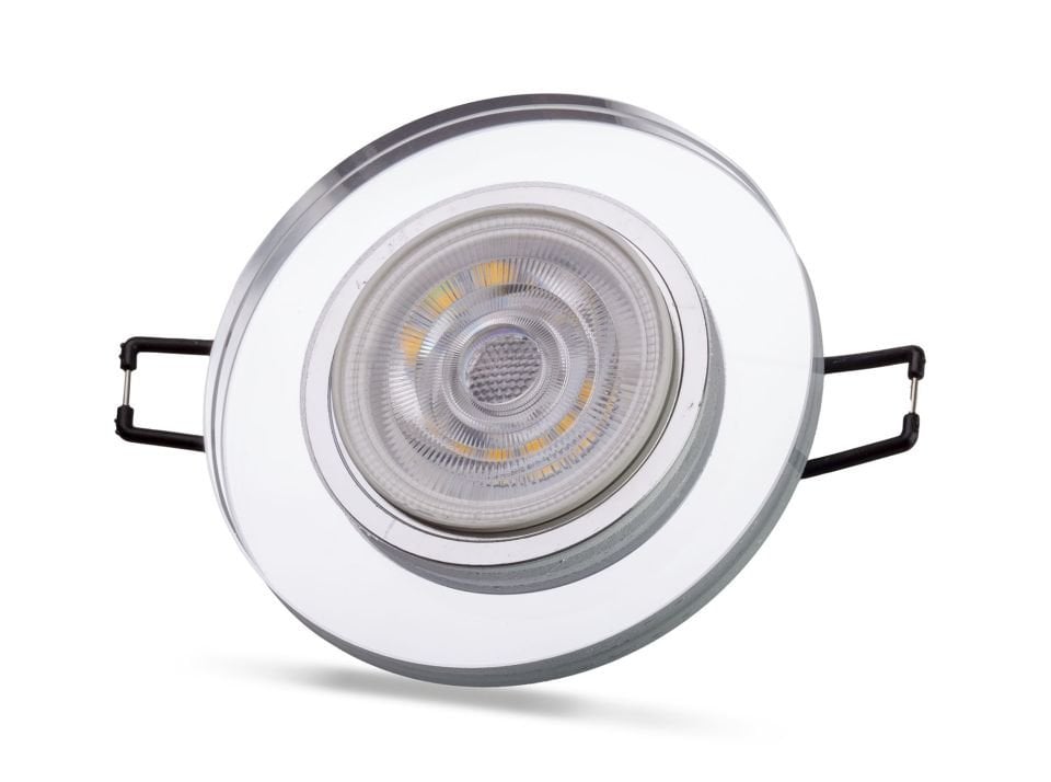 Cata Ortanca Yuvarlak Dekoratif Cam Spot