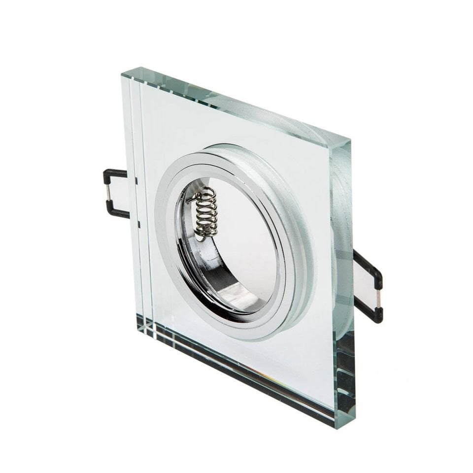 Cata Sardunya Kare Dekoratif Cam Spot