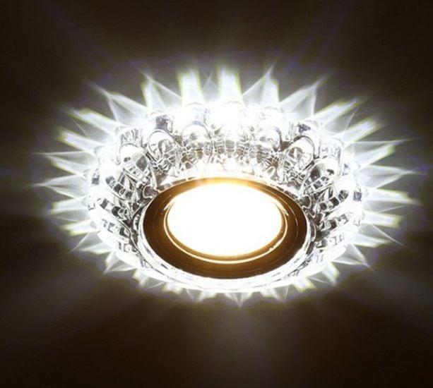 Cata Sümbül  Led Çerçeveli Kristal Cam Spot