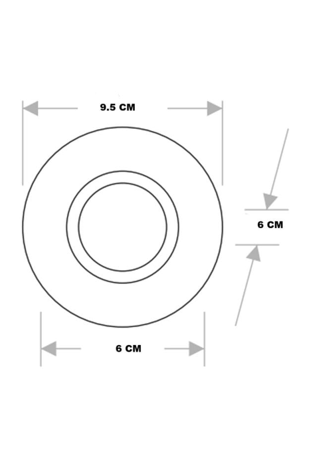 Cata Karanfıl Led Çerçeveli Kristal Cam Spot