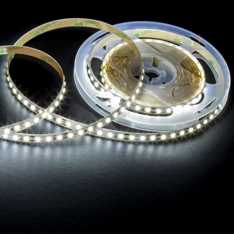 Noas 12V 2835 120 Led Tek Çip İç Mekan Şerit Led Beyaz Işık