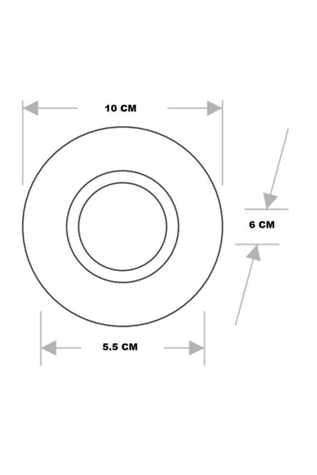 Cata Gerdanya Led Çerçeveli Kristal Cam Spot
