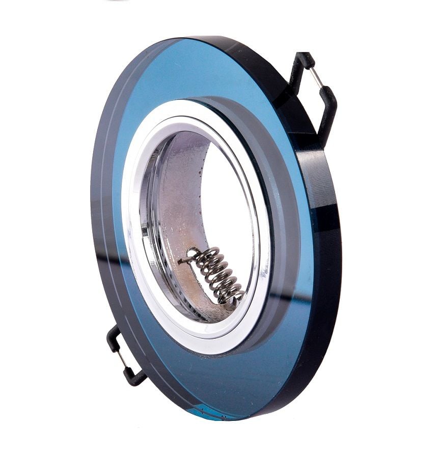 Cata Zambak Yuvarlak Dekoratif Cam Spot