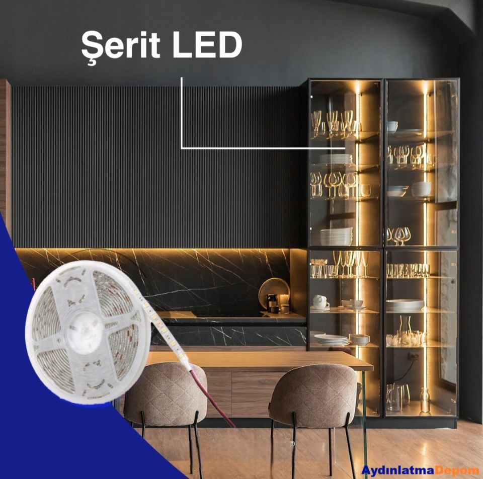 Noas 12V 4040 İç Mekan Şerit Led Kırmızı Renk