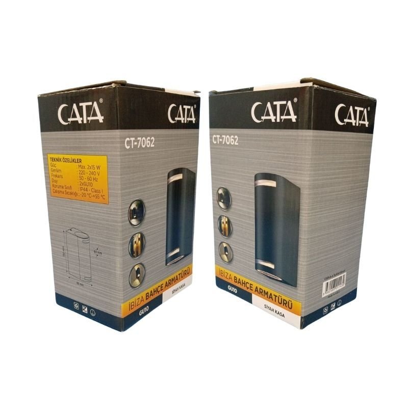 İbiza  Bahçe Armatürü Çift Taraflı (Gu10 Duylu )