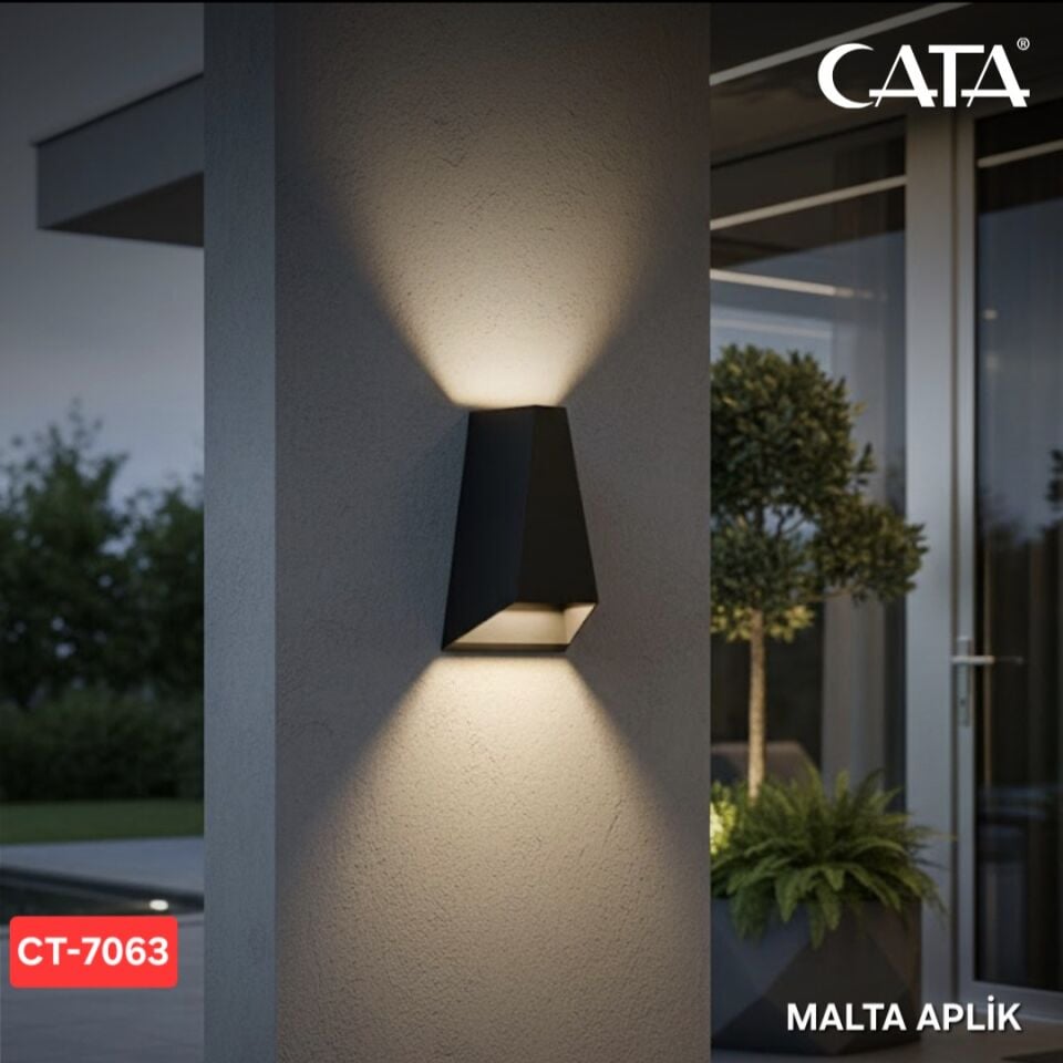 CATA Malta Dış Mekan Led Aplik (2 X 3 W)