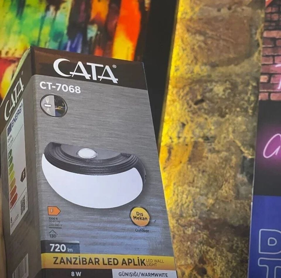 8W Zanzibar Led Aplik Dış Mekan