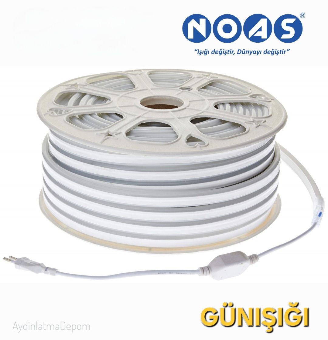 Noas 220V Neon Hortum 120 Led (8X16 MM) Gün Işığı