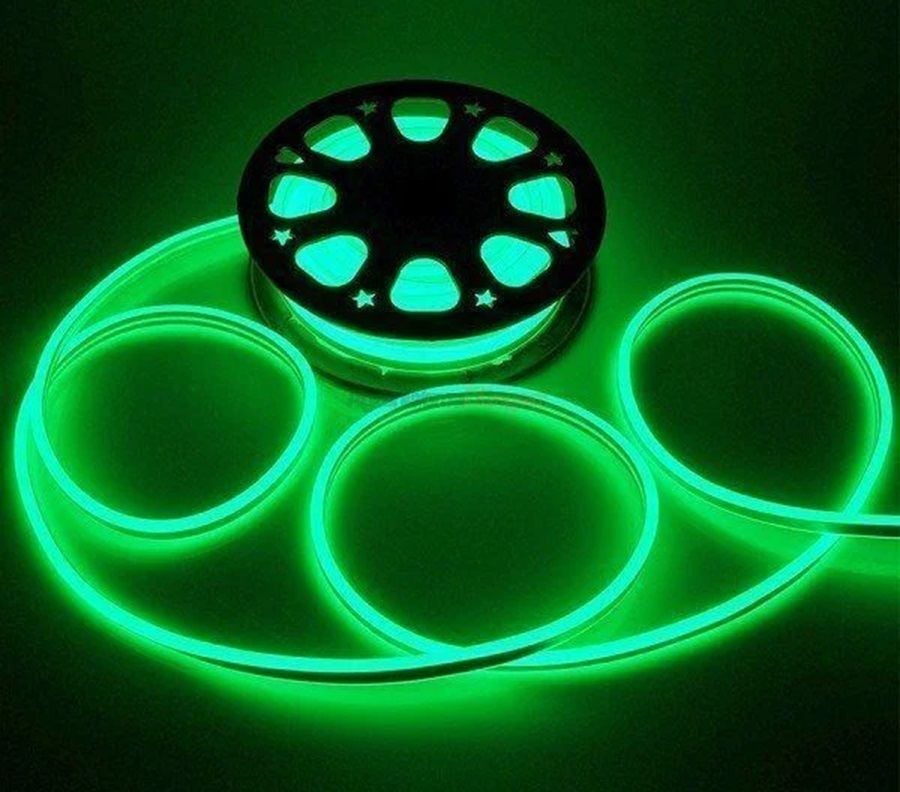 Noas 220V Neon Hortum 120 Led (8X16 MM) Yeşil Renk