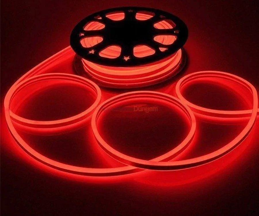 Noas 220V Neon Hortum 120 Led (8X16 MM) Kırmızı Renk