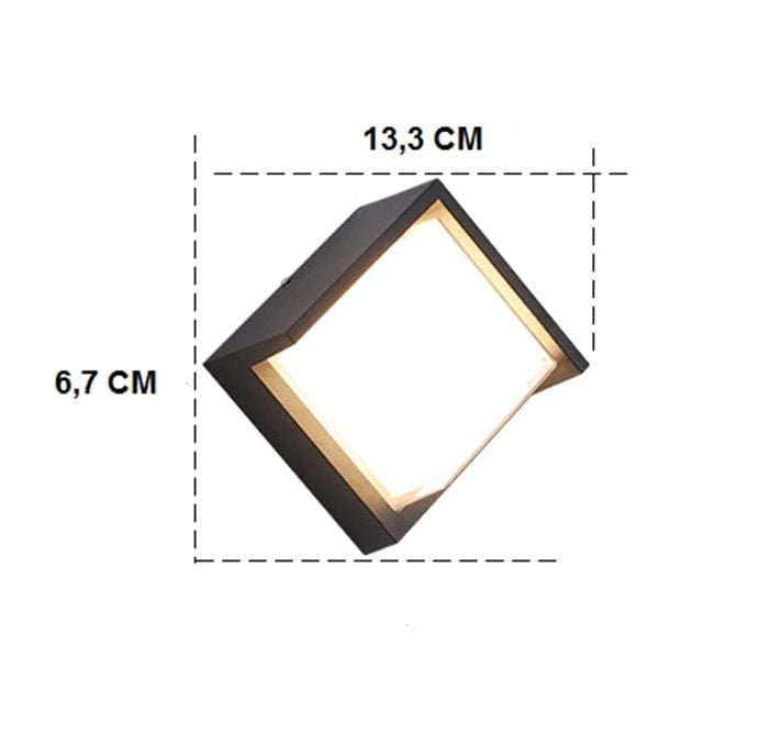 Cata Sıva Üstü Led Aplik 7w Günışığı Renk
