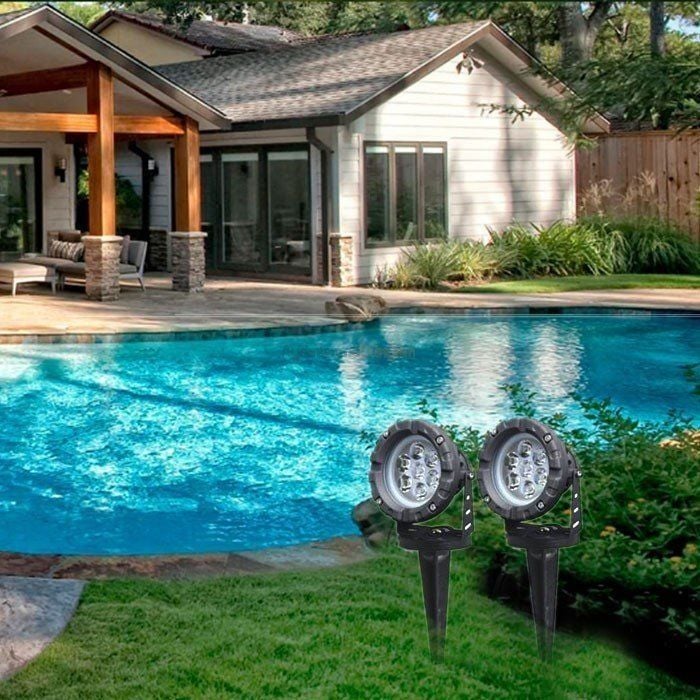 Cata 12W Power Led Kazıklı Bahçe Armatürü (YEŞİL)