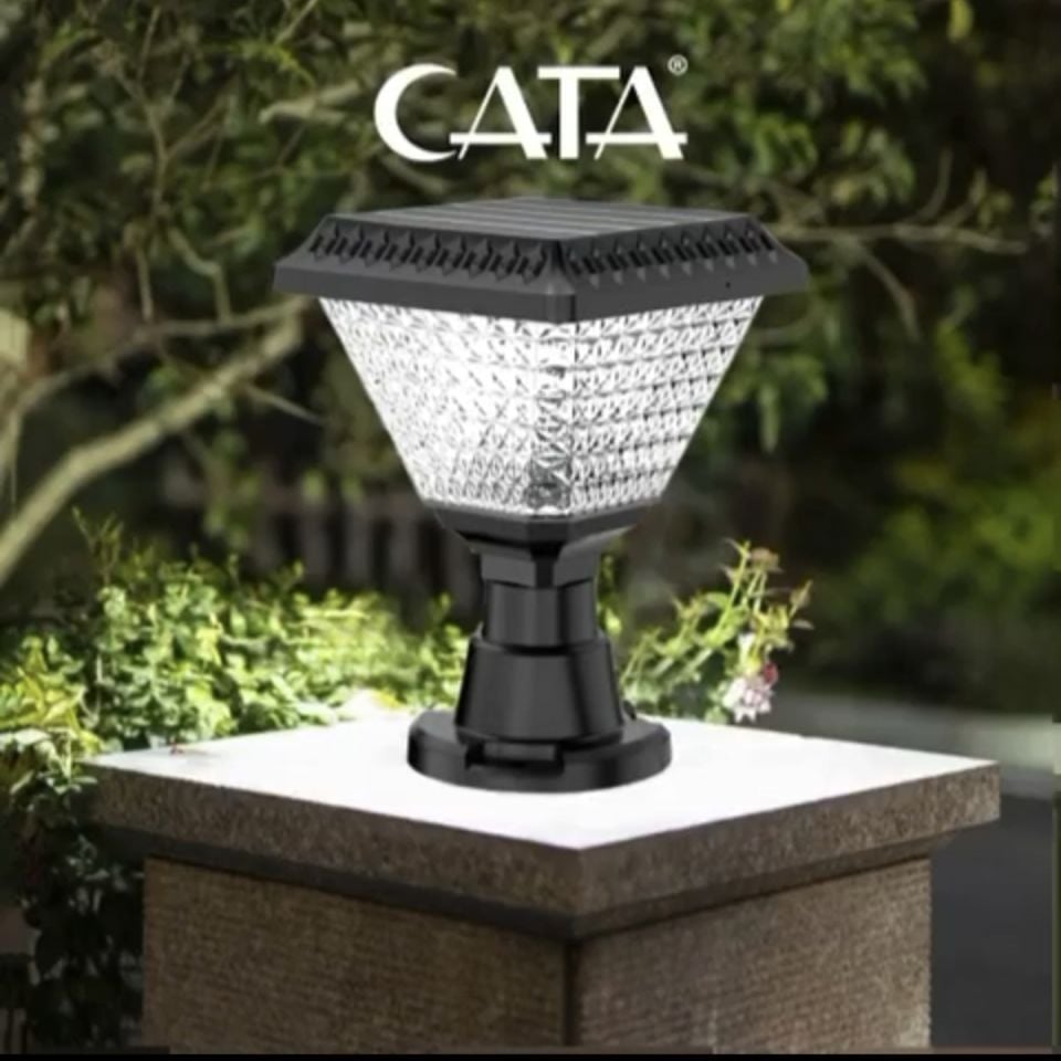 Cata 30W Solar Set Üstü Bahçe Armatür Beyaz ışık