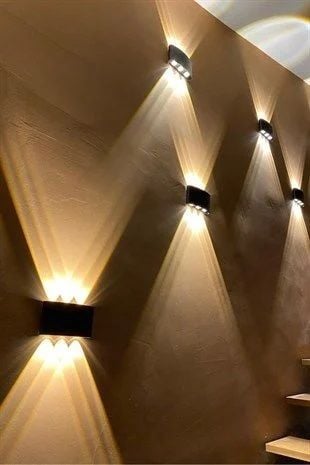 CATA 10W Haiti Led Aplik (Dış Mekan)(Amber)