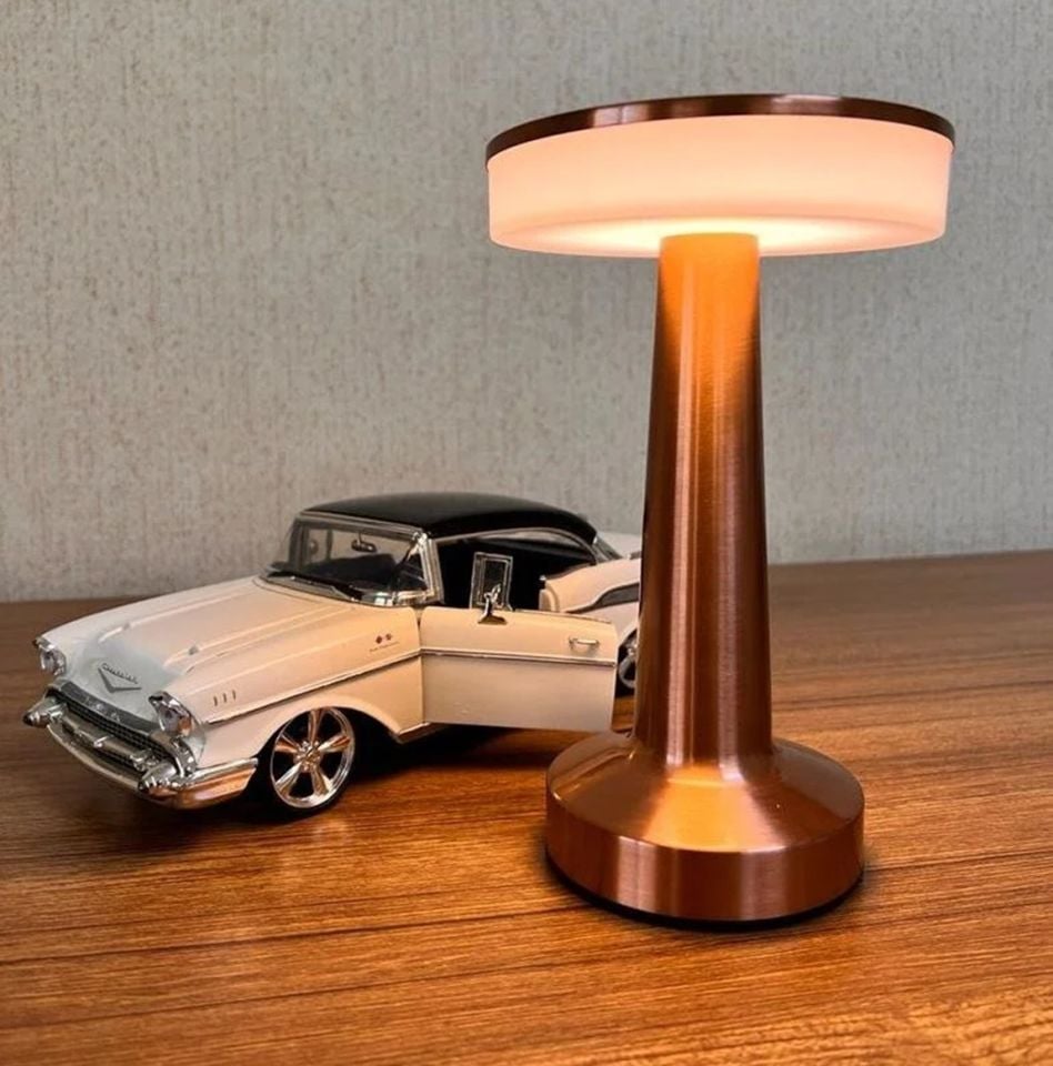 Cata Oslo Şarjlı Masa Lambası Tek Anahtarla 3 Renk