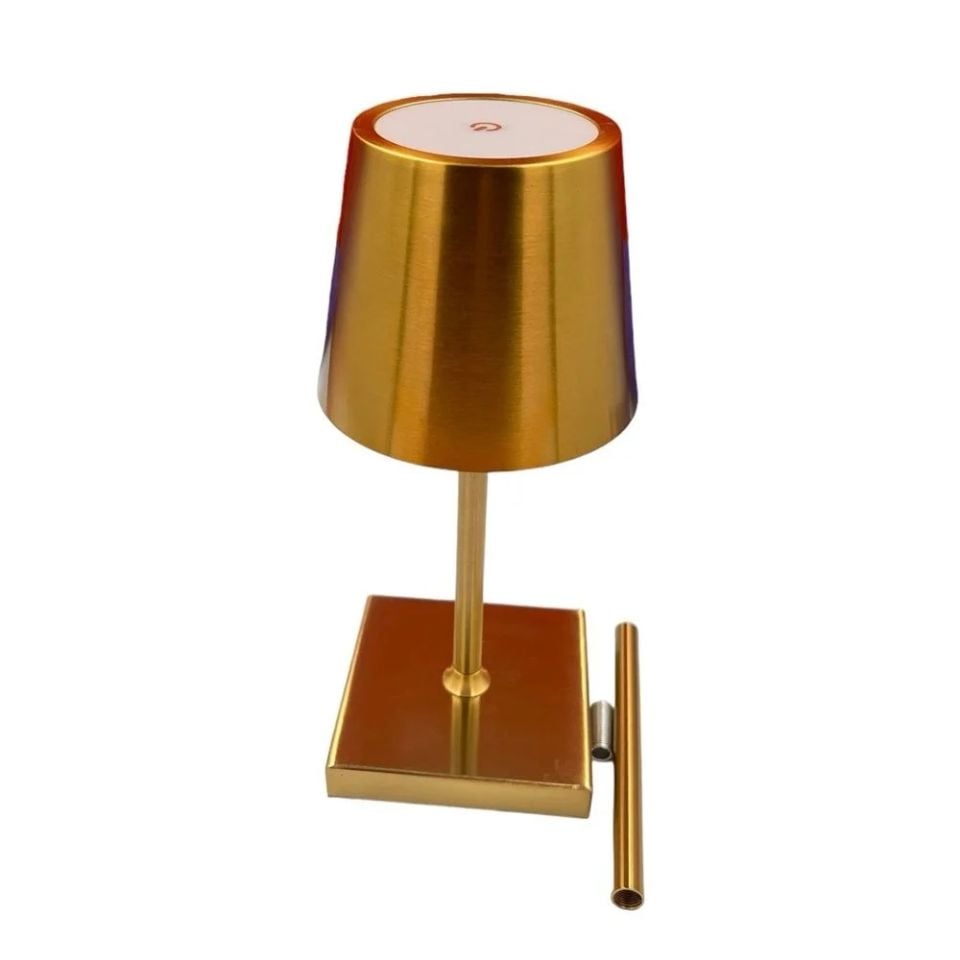 Cata  İstanbul Masa Lambası Gold Renk  Tek Anahtarla 3 Renk