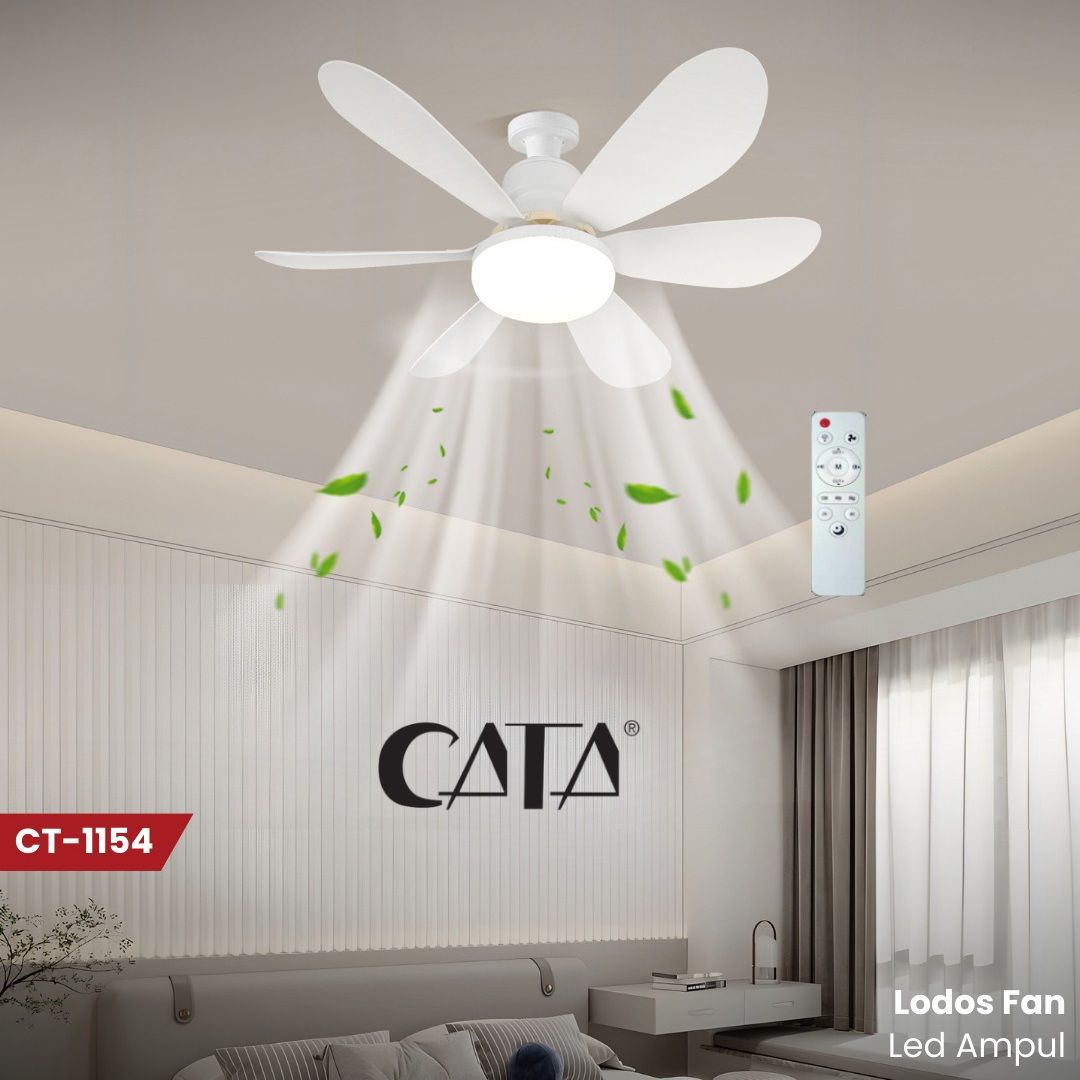 Cata Lodos 62W 3 Renk  Dimlenebilir Pervane Led Ampul