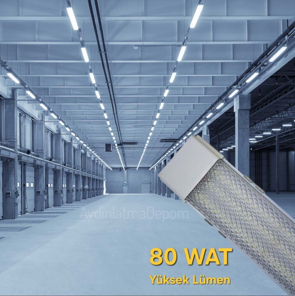 FOREST 80 Wat Kristal Bant Armatür Beyaz Işık