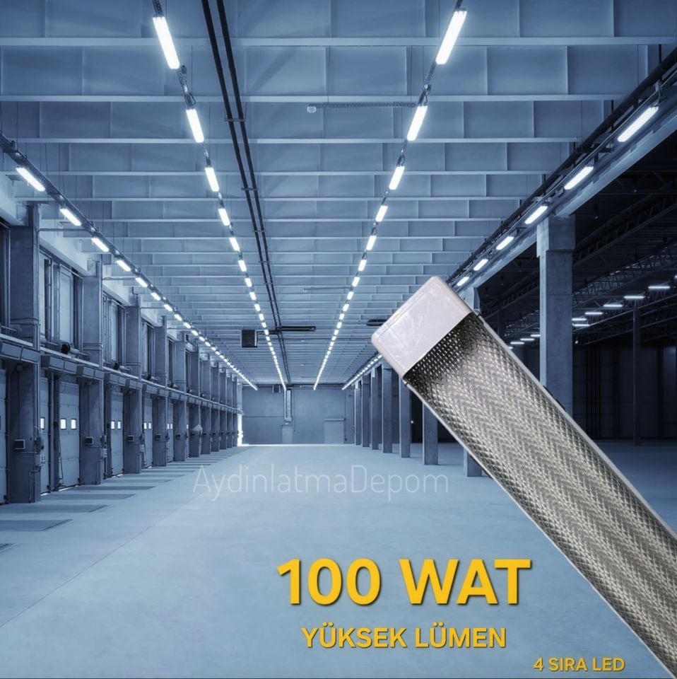 FOREST 100 Wat Kristal Bant Armatür Beyaz Işık
