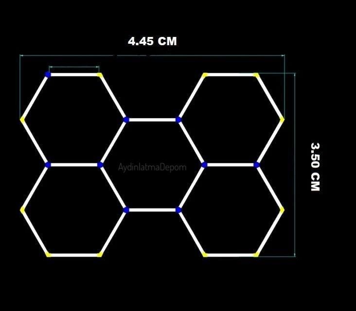 Cata Anzer Linear Armatür Beyaz Işık 360 w