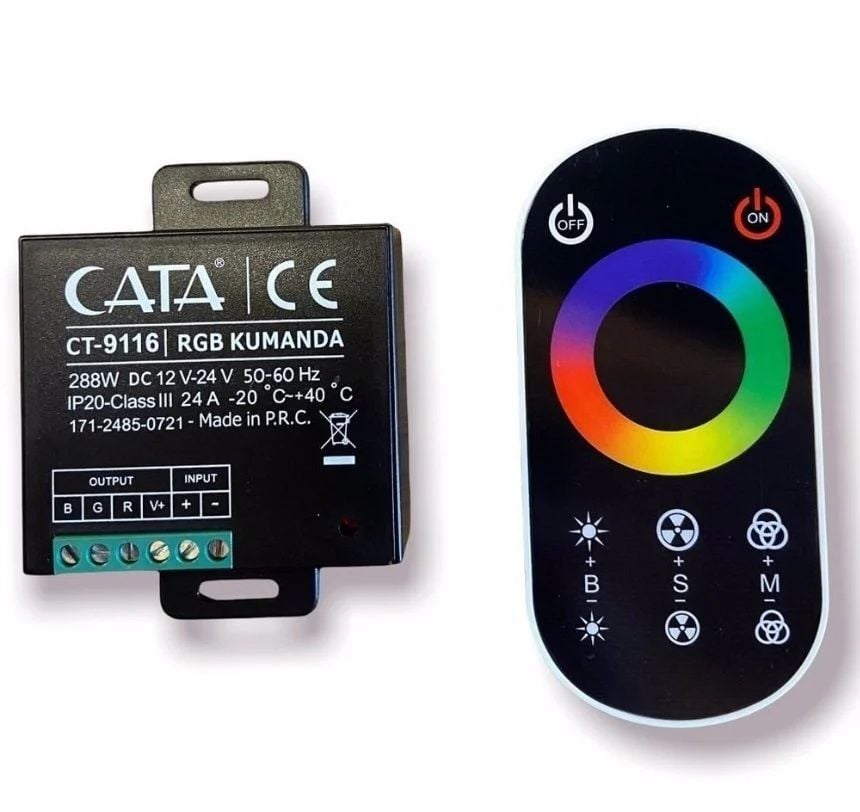 Cata  288W 24A Profesyonel RGB Kumanda