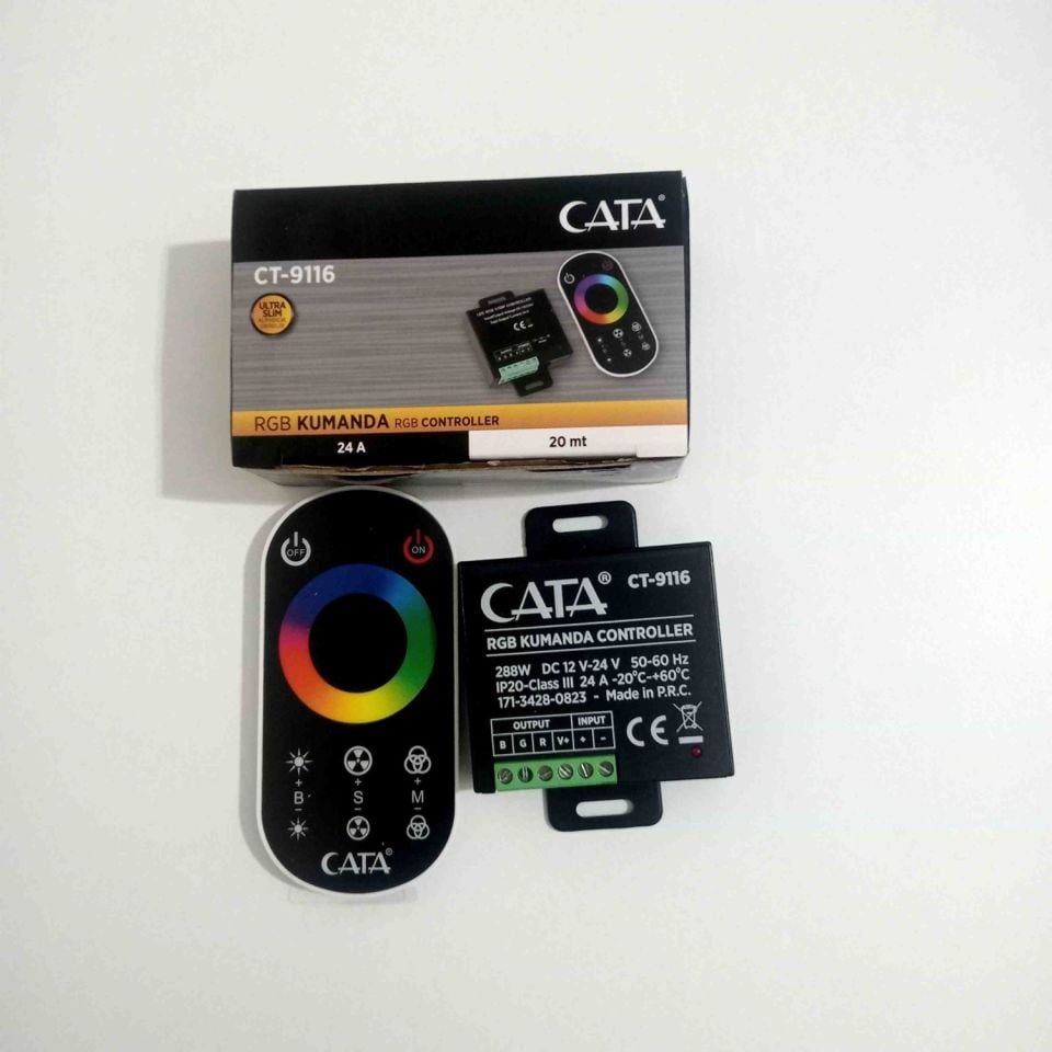 Cata  288W 24A Profesyonel RGB Kumanda