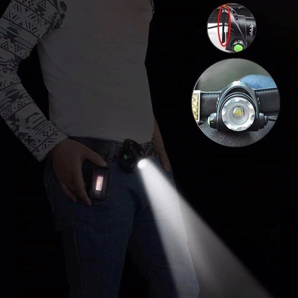 Cata Şarj Edilebilir Poyraz Led Kafa Feneri