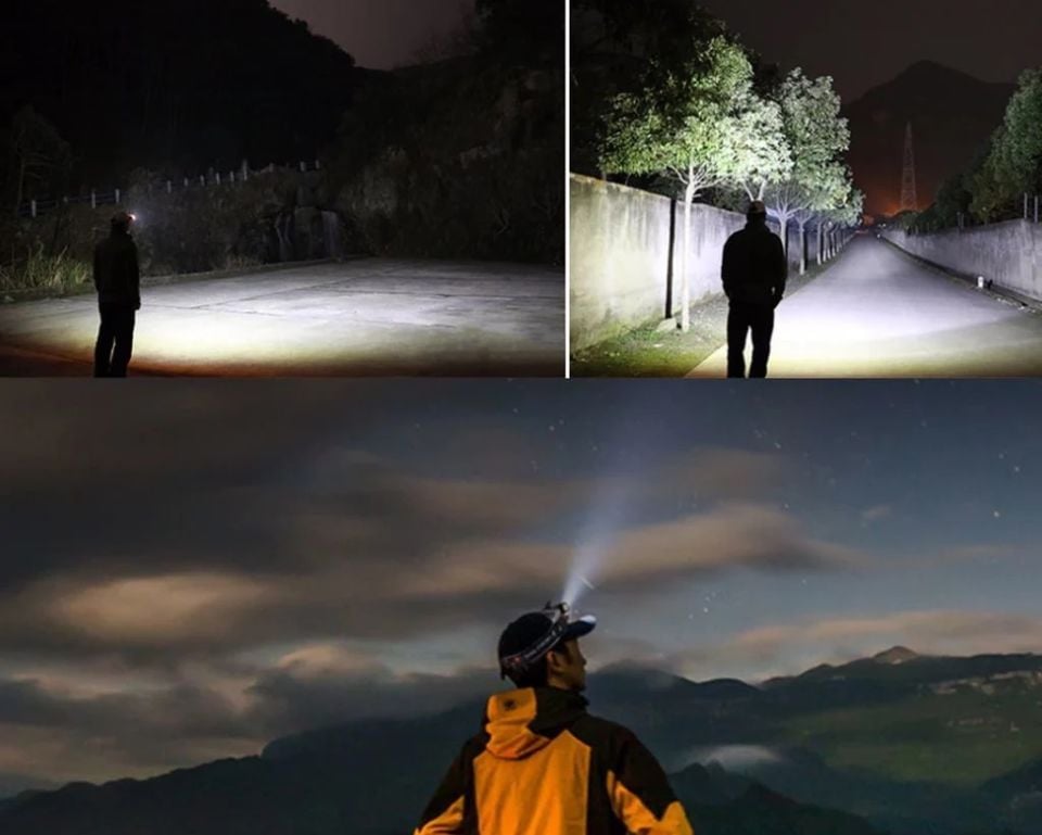 Cata Şarj Edilebilir Poyraz Led Kafa Feneri