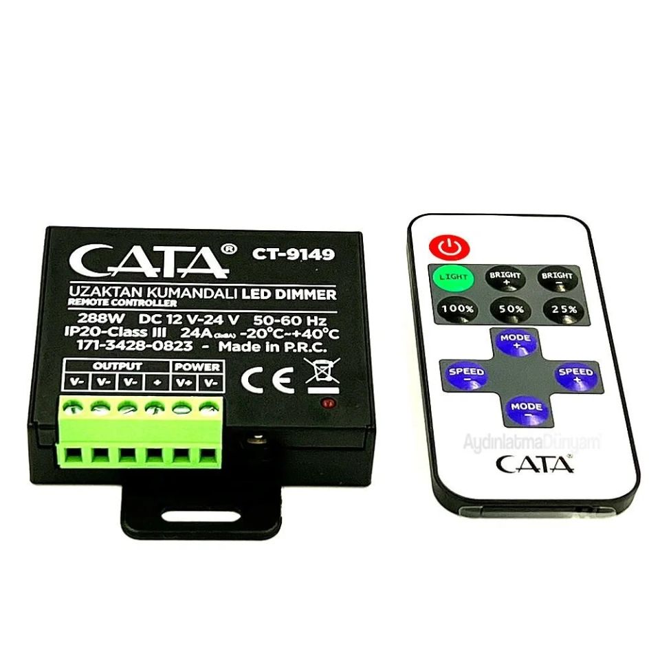 Cata 288W 24A Dimmer Kumandası