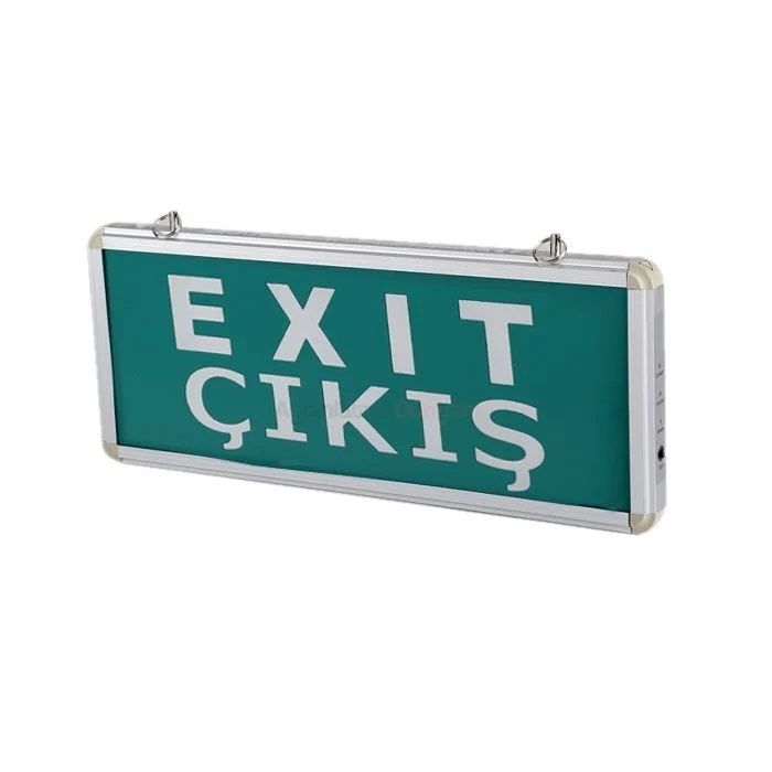 Cata 3 Saat Şarjlı Ledli Exit Çıkış Armatür