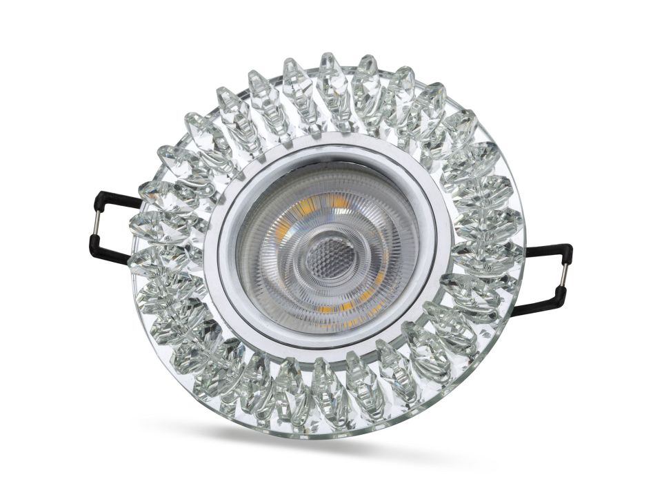 Noas Troya Kristal Cam Kasa Yuvarlak 4000K