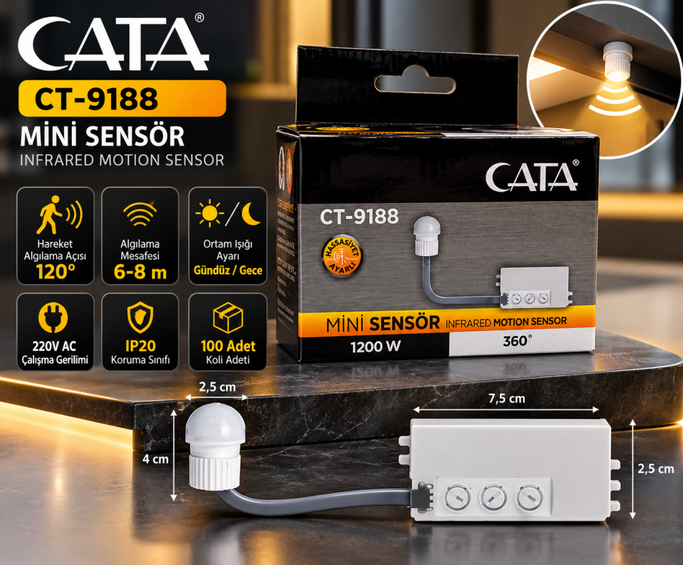 CATA  800 W Mini Sensör
