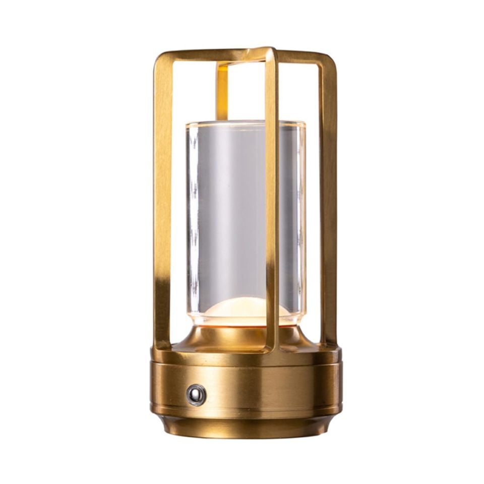 Cata Vegas Şarjlı Masa Lambası GOLD